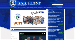 Desktop Screenshot of kskheist.be